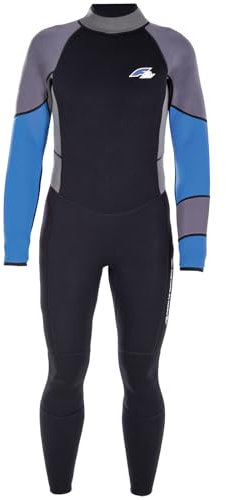 F2 Herren Neopren Anzug Rebel - Full Suit 4/3 mm L Blau 2024/25