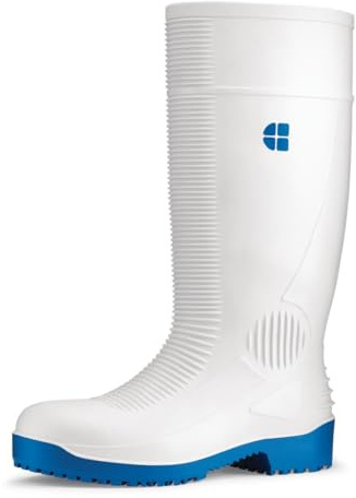 SFC Pro Bastion S4 – Bottes Mixtes Antidérapantes à Embout Acier, Respirantes et Déperlantes pour Agriculture et Boucherie