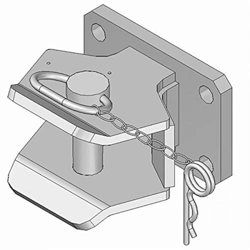 Gancio Traino Fisso AMA Ø28mm Omologato 6t