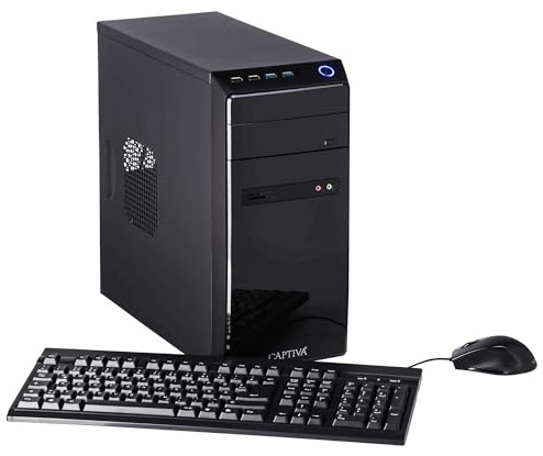 Captiva PC Power Starter R65-294 | AMD Ryzen 7 5700G | 16GB DDR4 RAM | AMD Radeon Graphics | 1 TB SSD | Windows 11 Pro