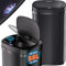 Monzana® Smart Sensor Kitchen Waste Bin 58 Litre | Automatic Motion Sensor | Soft Close Lid | Waterproof LED Rubbish Bin | USB Cable | Easy Clean Hygenic | Black