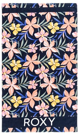 Roxy Femme Pretty Towel in Full Moon Swimwear Cover Up, Bleu, Taille Unique EU