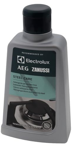 Electrolux M3SCC300, Crema Detergente per Acciaio Inox, Pulitore Concentrato Senza Risciacquo, Pulisce e Lucida Superfici Inox, Effetto Brillante e Protettivo