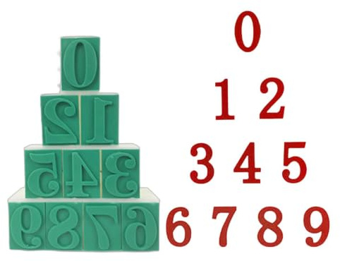 Nummerstämplar Pysselmall Och Planeringsstencil Med Siffrorna 0-9 | Stämplar med Bokstäver till Pysselalbum, Planeringskalender, Anteckningsbok, Brev, Post, Kort, Klassrum, Skola,