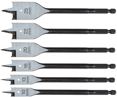 C.K T2942P - Conjunto de brocas planos - 6 piezas
