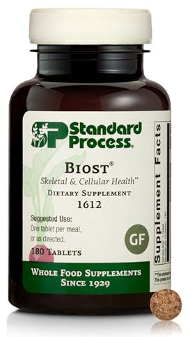 Standard Process Biost, Skeletal & Cellular Supplement, 180 Tablets