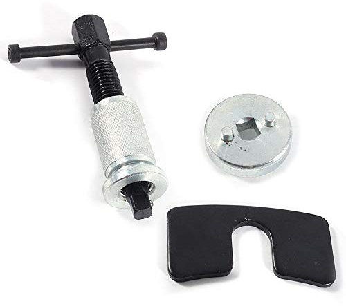 Jzhen Attrezzi di Smontaggio Auto,Set di 3 Ripristino del Pistone del Freno,Filettatura destrorsa