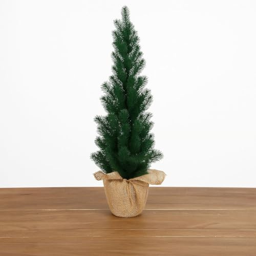 Weihnachtsbaum 80 cm im Topf sehr echt wirkend