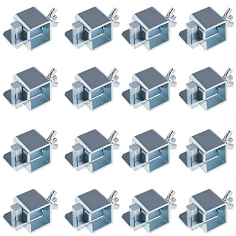 Create idea 16pcs Pinces à Souder Bout à Bout en Acier au Chrome Vanadium 50x25mm pour Réparations de Soudage sur Correctifs dans Planchers Ailes Peaux Porte