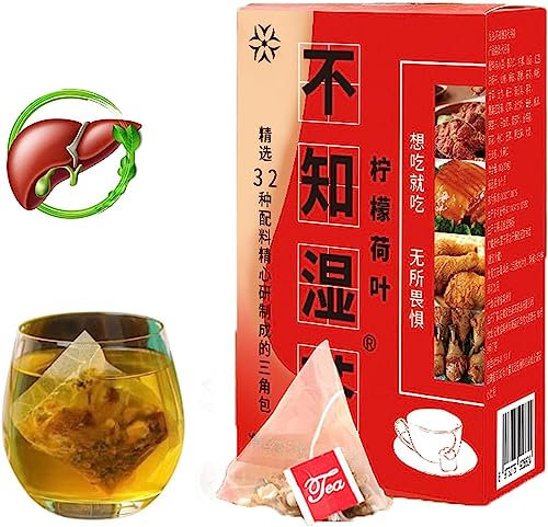 Té para el Cuidado del Hígado - Adelgazante, Limpieza, Eliminación de Humedad - Hierbas Nutritivas - 32 Sabores