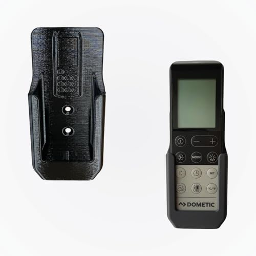 3D-Druck Camper Halterung passend für Dometic Freschjet Fernbedienung - inkl. Klebestreifen, passgenaue Halterung für einen festen und sicheren Halt - Made in Germany