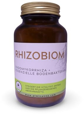 ALMICANNA: RHIZOBIOM - Endomykorrhiza + batteri essenziali del suolo - aumenta la vitalità, la resa e le difese vegetali