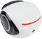 Miskall 32L Motorcycle Top Case ABS Sporty Style Sporty Res résistant à la poussière Boîte de Ligne de Coffre Portable pour Le Scooter à vélo électrique (Blanc)