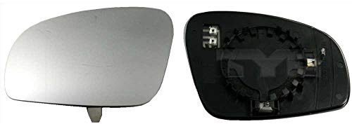 TYC 332-0035-1 Cristal de espejo retrovisor exterior convexo calefactable derecha