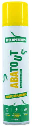 ABATOUT - Laque Anti-Scolopendre - Traitement de l'habitat - Protection jusqu'à 8 mois - Efficace dès la première utilisation - 300 ml