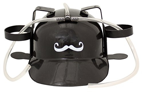 Island Dogs Mustache Drinking Hat