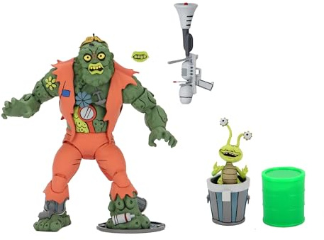 NECA Mutant Ninja Turtles Ultimate Actionfigur Muckman 18 cm, 54191, Mehrfarbig