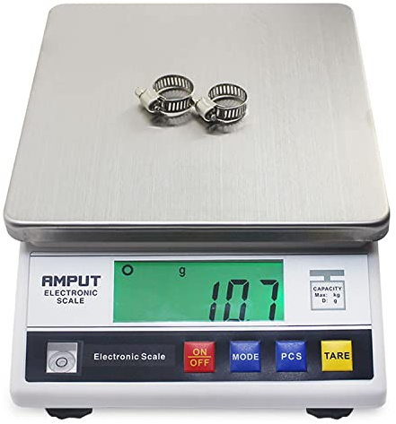 SAILINGFLO Industrial Counting Scale High Precision Laboratory Weighing Accurate Electronic Balance Lab Scientific Scale Multi-Units Switchable (10kg,0.1g)