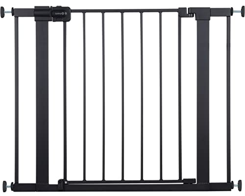 Safety 1st Easy Install 28'' Walk Thru Gate, Fits Between 29'' and 38'', Black, 1-Pack,(GA105CBLK)