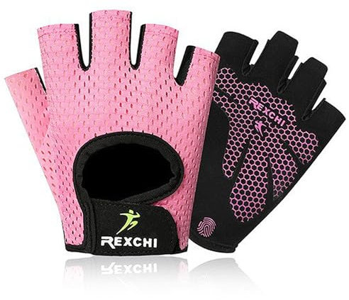 Wnddle Fitness Handschuhe, Trainingshandschuhe, Atmungsaktive Trainingshandschuhe mit Mikrofasergewebe, Fitness Handschuhe leicht und atmungsaktiv, für Krafttraining, Bodybuilding, Kraftsport