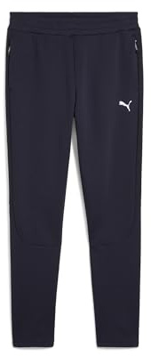 Puma EVOSTRIPE Pants Dk op, Pantaloni Lavorati a Maglia Uomo, New Navy,