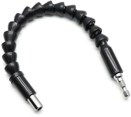 Fongmore Flexible Shaft Extension Bits 1/4 Hex Flexible Drill Bit Extension Quick Change Connect Magnetic Hex Shank Drive Ratchet Auto Mechanic Tool