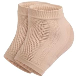 QLECXZI Suave absorción de impactos Cojín para pies Soporte de soporte Excelentes calcetines hidratantes para el talón que brindan suavidad y para los pies