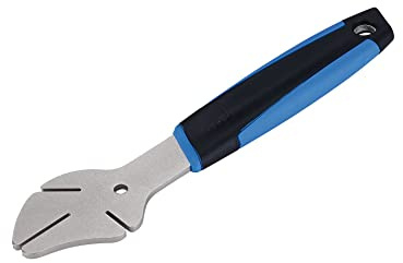 BBB Cycling Richtwerkzeug für Scheibenbremsrotor Scheibenbremsen-Werkzeug Fahrrad Werkzeug Bike Repair Tool Discbrake Rectifier DiscStraight BTL-74, Schwarz-silber