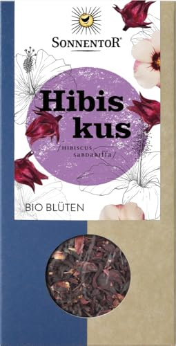 Sonnentor Tee Hibiskus lose, 1er Pack (1 x 80 g) - Bio