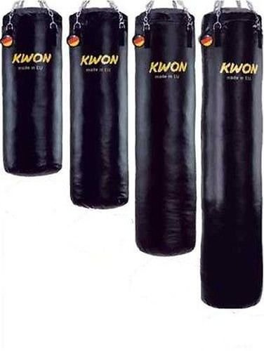 Kwon Boxsack 180 cm Sandsack Ø 35cm GEFÜLLT 90 Kg inkl. Deckenhalterung + Kette + Drehwirbel