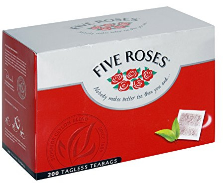 Five Roses Tea, 200 Tagless Teabags