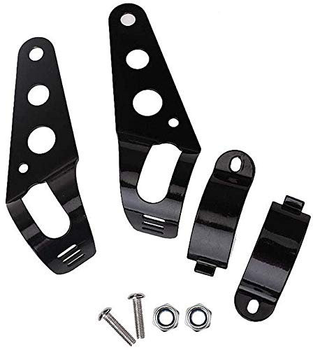 ANCLLO Motorcycle Headlight Bracket, Motorcycle Universal 33mm?45mm Headlight Mount Bracket Fork Headlamp Holder Headlight Mount Bracket