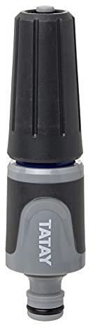 TATAY Lance Premium per irrigazione, Connettore Universale, 2 Posizioni, Protezione solare, Installazione facile, Colore Grigio/Nero