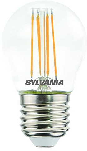 LED sfärisk filamentlampa E27, 4,5 W, 470 lm – 4-pack