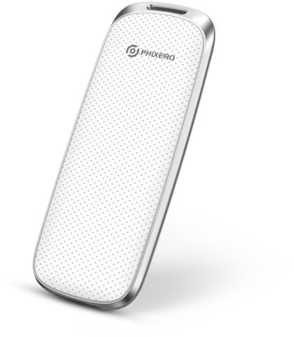 PHIXERO P10PRO SSD Portátil Externo 512GB(SSD NVMe portátil), hasta 1050MB/s, USB 3.2 Gen2, Incluye Cable USB C 2 en 1, Disco Duro Portátil para iPhone 15+/Android/Windows/Mac, Blanco