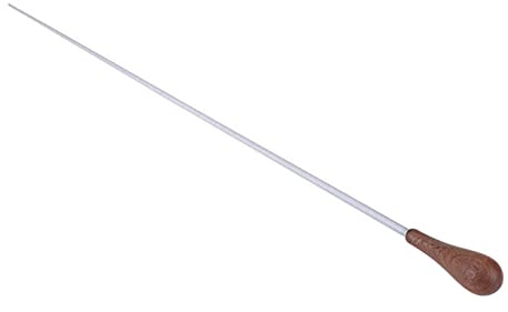 15.35in Conductor Baton, FRP Music Baton with Wood Handle, Lightweight Conducting Stick, Conductors Wand for Symphony Conductors, Band Leaders, Choral Directors