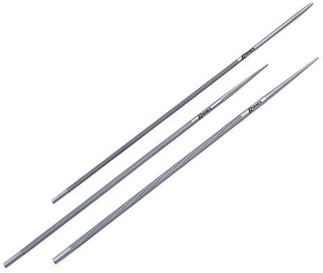 Ribiland 05023 Lime pour Affûte Chaine Gris Diamètre 3,2 mm Lot de 3
