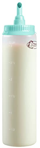 Bestron dispensatoreper impasto, dosatore per impasto da 700 ml, per crepes, poffertjes, pancake, waffle, muffin o ciambelle, colore: Verde