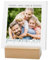 Herz & Heim® Tisch-Kalender 2025 mit eigenen Fotos per Upload - komplett mit Holzsockel