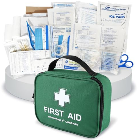210-Piece Premium First Aid Kit for Home, Car, Travel, and Workplace – Comprehensive Emergency Medical Supplies – Compact & Durable Design