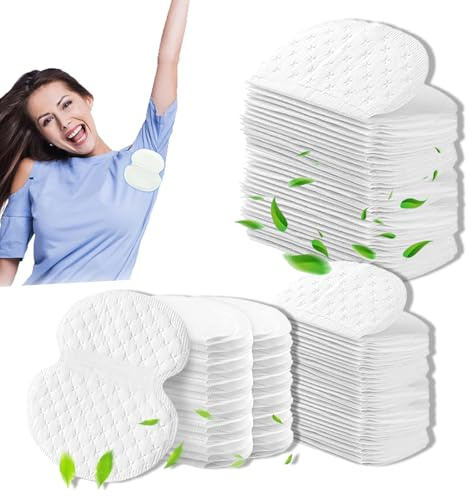 120 Pcs Sweat Patches For Underarms Women And Men Sweat Pads For Women/Armpit Sweat Pads Disposable, Keep Armpits Dry and Clothes Clean