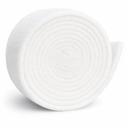 Agendepoint.it - Cancellino in Feltro Rotondo Bianco per Lavagne, Diametro 8 cm, Altezza 3 cm, Cancella Gesso e Pennarello - 1