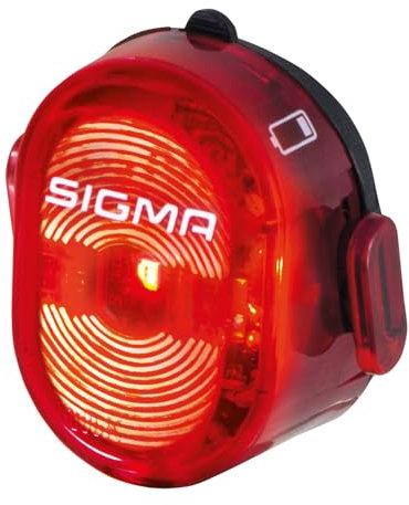 SIGMA NUGGET II Flash I Luce posteriore ricaricabile a batteria I 3 modalità di illuminazione, inclusa la funzione flash | Campo di visibilità 400 m