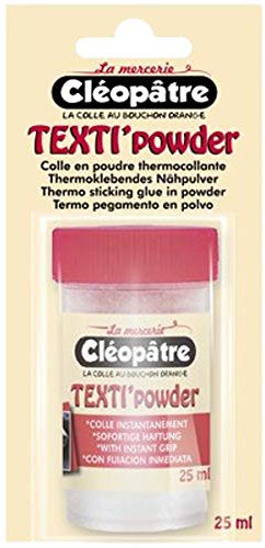 Cléopâtre Kleber für Stoff, transparent, 25 ml