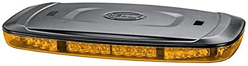 HELLA 2RL 014 565-221 LED-Warnleuchte - Mini Lightbar - 12/24V - gelb - Magnetbefestigung - Kabel: 2500mm - Anbau