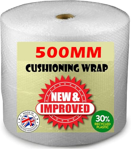Bubble Wrap Roll 500mm (Small Air Bubbles House Move & Packing Boxes)