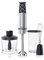 Arendo - Edelstahl Stabmixer Set - 1500 Watt - Pürierstab - stufenlose Geschwindigkeit - Turbotaste – 4-flügeliges Messer - 800 ml Messbecher – Schneebesen