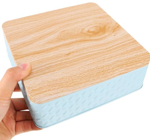 Healvian Keksdose mit Deckel Plätzchendose Keksdosen Aus Weißblech Keksdose Metall Gebäckdose Metalldosen mit Deckel Bonbondose Keksbehälter mit Plätzchendose