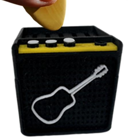 Espositore per plettri per chitarra, supporto per plettri per chitarra - Porta plettri per cornice in resina, porta plettri per chitarra,Custodia decorativa per plettri per chitarra, espositore per pl