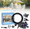 CINEMON Kit Nebulizador Terraza, 10M Pulverización de Jardín, DIY Enfriamiento Nebulizadores con 10 Boquillas de Latón Ajustables, Dispositivo de Enfriamiento por Aspersión para Patios, Sombrillas